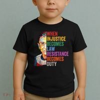 When Injustice Becomes Law Resistance Becomes Duty Toddler T-Shirt thumb 2