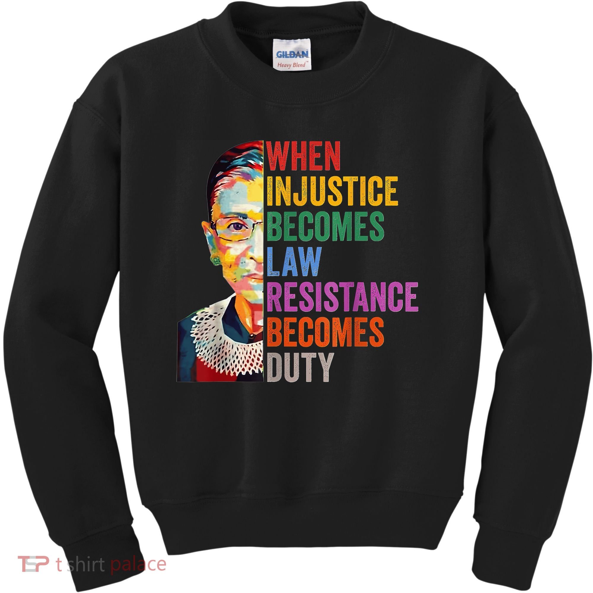 When Injustice Becomes Law Resistance Becomes Duty Kids Sweatshirt