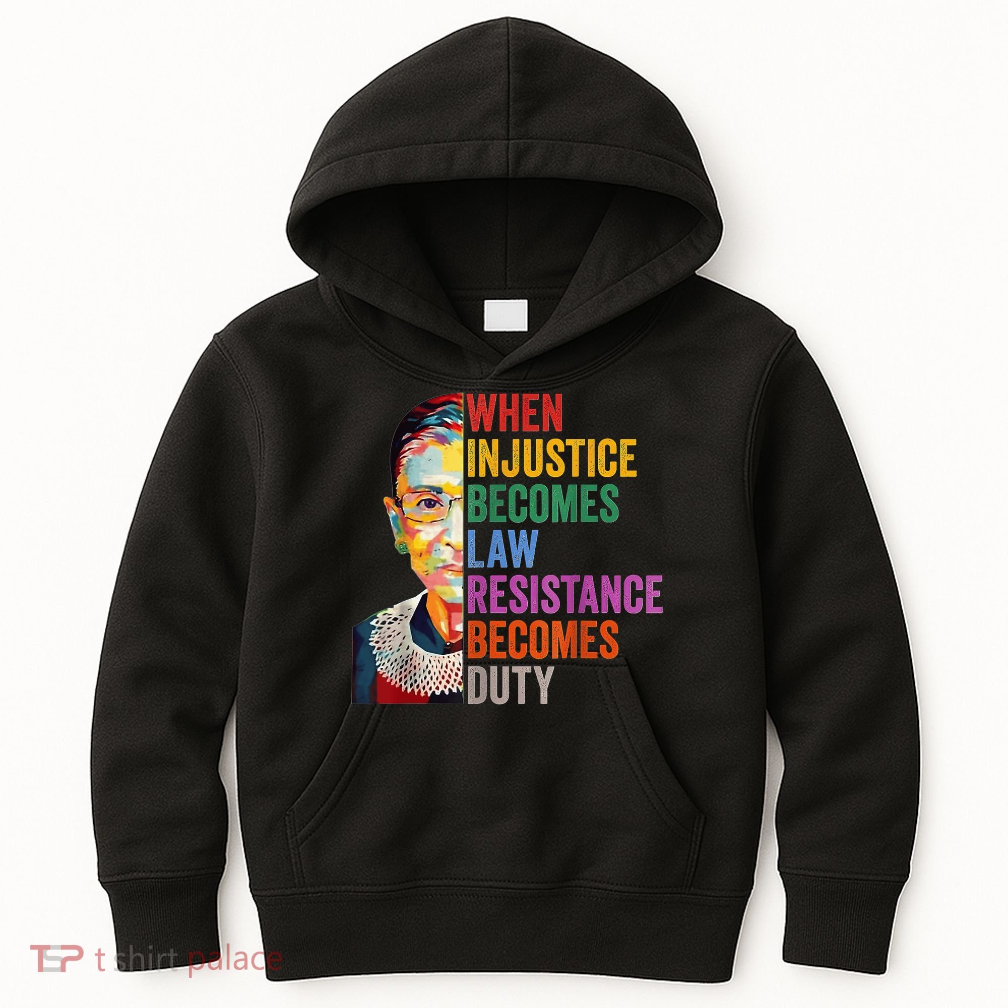 When Injustice Becomes Law Resistance Becomes Duty Kids Hoodie