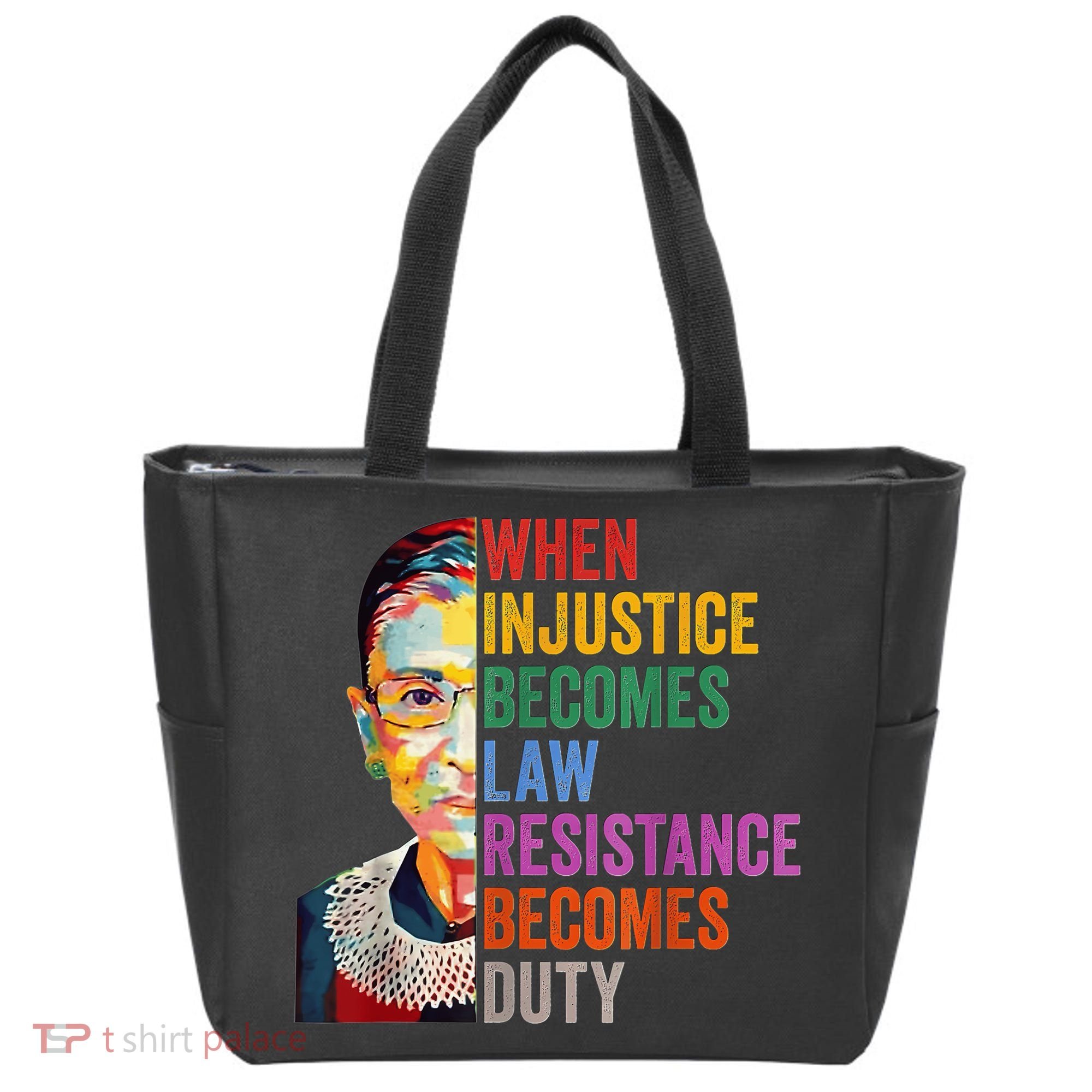 When Injustice Becomes Law Resistance Becomes Duty Tote Bag