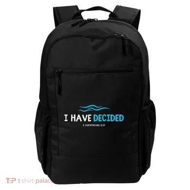 Water Immersion Baptism Baptized Backpack