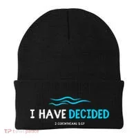 Water Immersion Baptism Baptized Beanie thumb 0