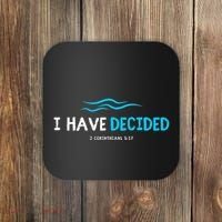 Water Immersion Baptism Baptized Coaster thumb 0