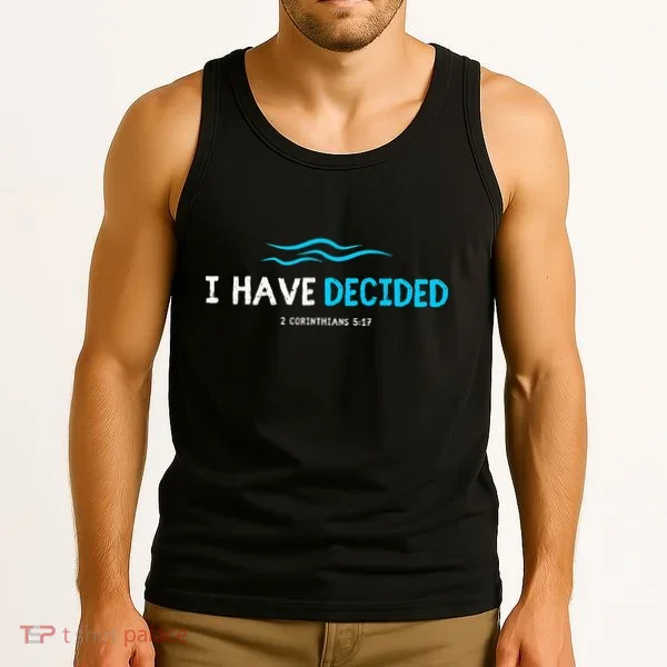 Water Immersion Baptism Baptized Tank Top