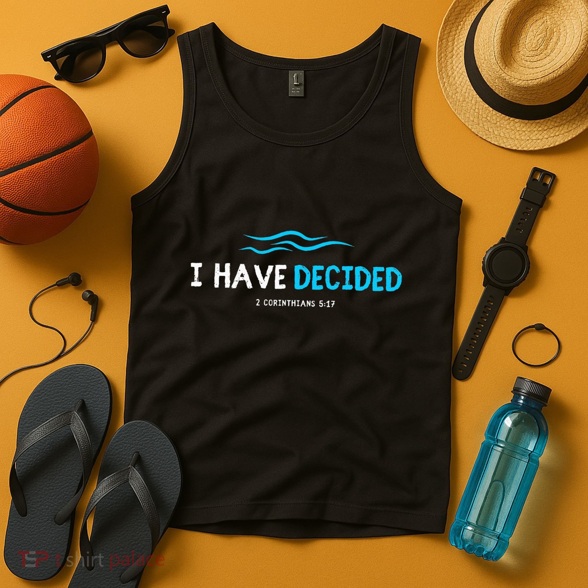 Water Immersion Baptism Baptized Tank Top