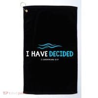 Water Immersion Baptism Baptized Golf Towel thumb 0