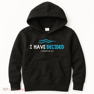 Water Immersion Baptism Baptized Kids Hoodie