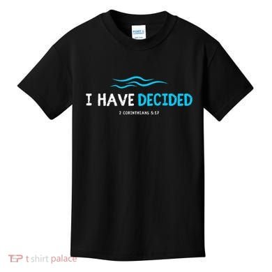 Water Immersion Baptism Baptized Kids T-Shirt