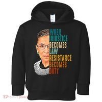 When Injustice Becomes Law Resistance Becomes Duty Toddler Hoodie thumb 0