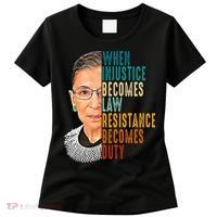 When Injustice Becomes Law Resistance Becomes Duty Women's T-Shirt thumb 0