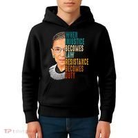 When Injustice Becomes Law Resistance Becomes Duty Kids Hoodie thumb 4