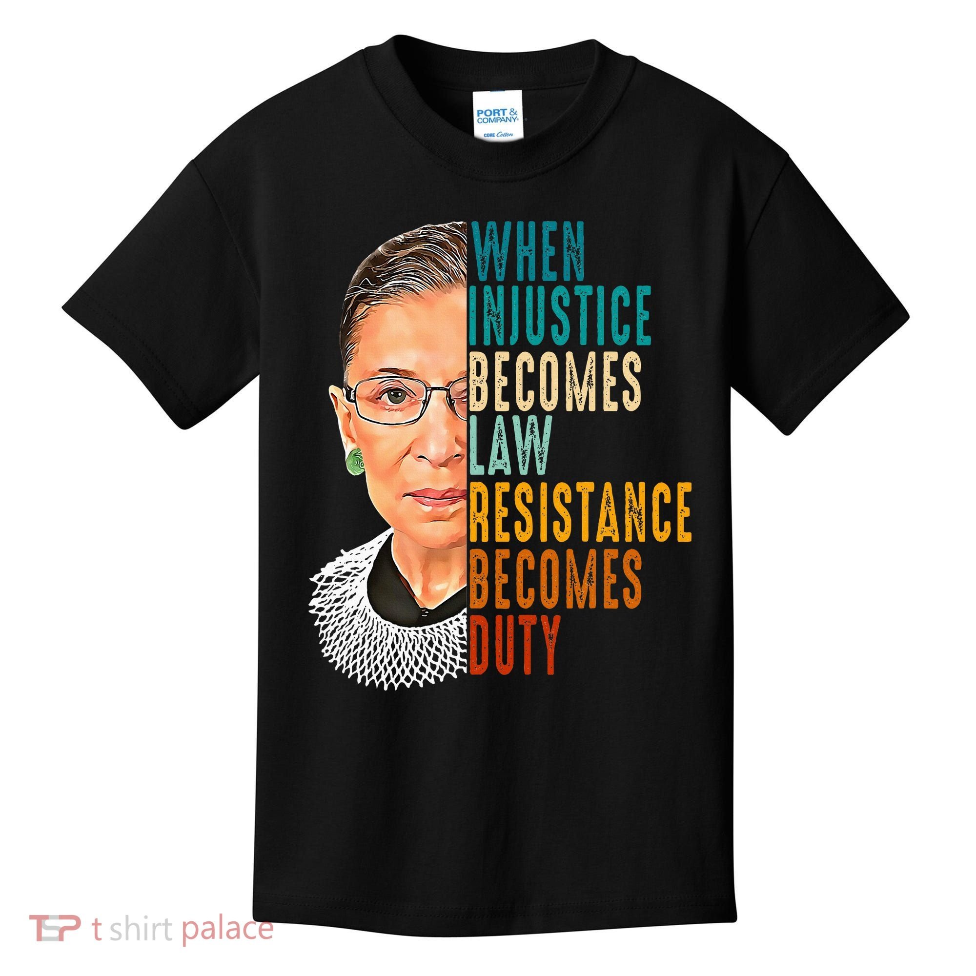 When Injustice Becomes Law Resistance Becomes Duty Kids T-Shirt
