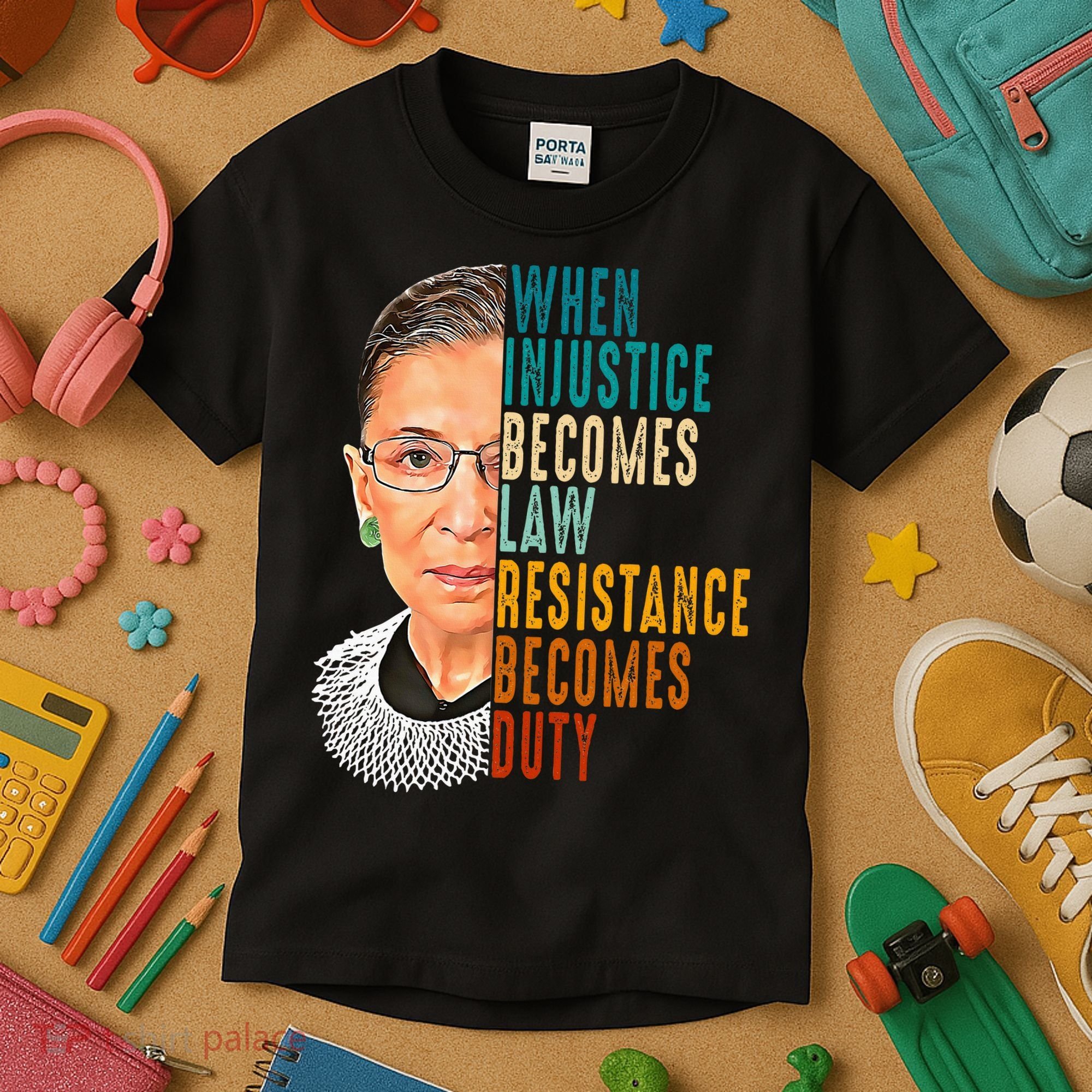 When Injustice Becomes Law Resistance Becomes Duty Kids T-Shirt