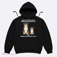 What Is Better Than A Bernese Two Bernese Mountain Dog Hoodie thumb 0