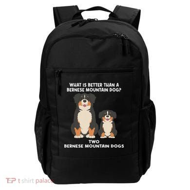 What Is Better Than A Bernese Two Bernese Mountain Dog Backpack