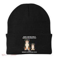 What Is Better Than A Bernese Two Bernese Mountain Dog Beanie thumb 0