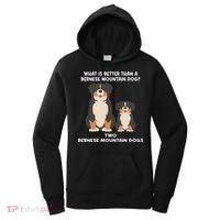 What Is Better Than A Bernese Two Bernese Mountain Dog Women's Hoodie thumb 0