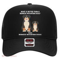 What Is Better Than A Bernese Two Bernese Mountain Dog Hat thumb 0