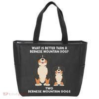 What Is Better Than A Bernese Two Bernese Mountain Dog Tote Bag thumb 0