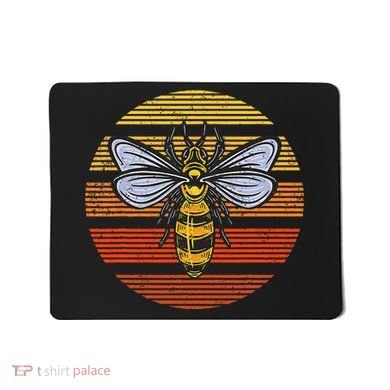 Wasp Insect Bird Lover Gift Vintage Retro Wasp Mousepad