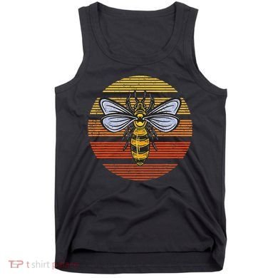Wasp Insect Bird Lover Gift Vintage Retro Wasp Tank Top