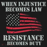 When Injustice Becomes Law Resistance Becomes Duty Mousepad thumb 1