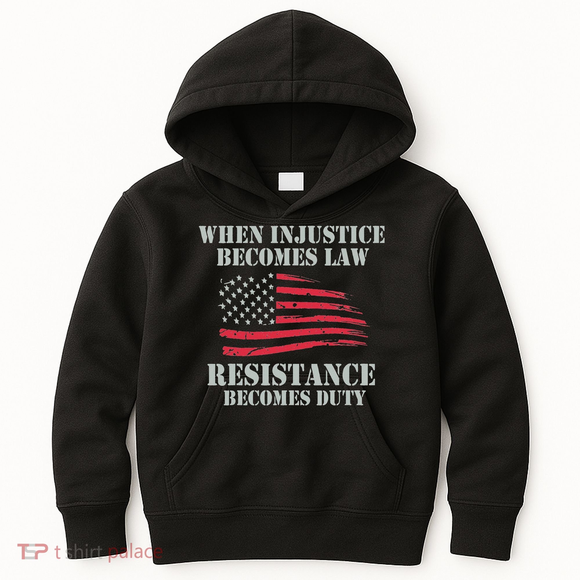 When Injustice Becomes Law Resistance Becomes Duty Kids Hoodie