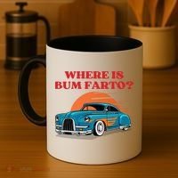 Where Is Bum Farto Funny Coffee Mug thumb 4