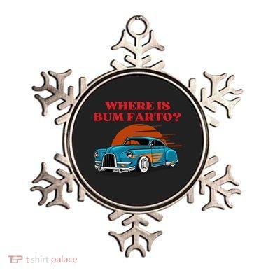 Where Is Bum Farto Funny Ornament