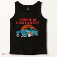 Where Is Bum Farto Funny Tank Top thumb 2
