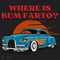Where Is Bum Farto Funny Golf Towel thumb 3
