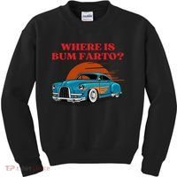 Where Is Bum Farto Funny Kids Sweatshirt thumb 0