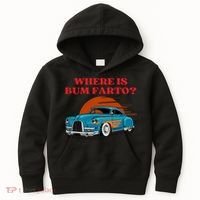 Where Is Bum Farto Funny Kids Hoodie thumb 0