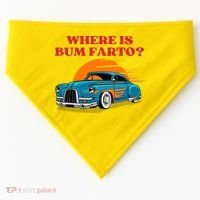 Where Is Bum Farto Funny USA-Made Doggie Bandana thumb 0