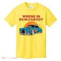 Where Is Bum Farto Funny Kids T-Shirt thumb 0