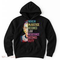 When Injustice Becomes Law Resistance Becomes Duty Women Hoodie thumb 0