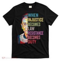 When Injustice Becomes Law Resistance Becomes Duty Women T-Shirt thumb 0