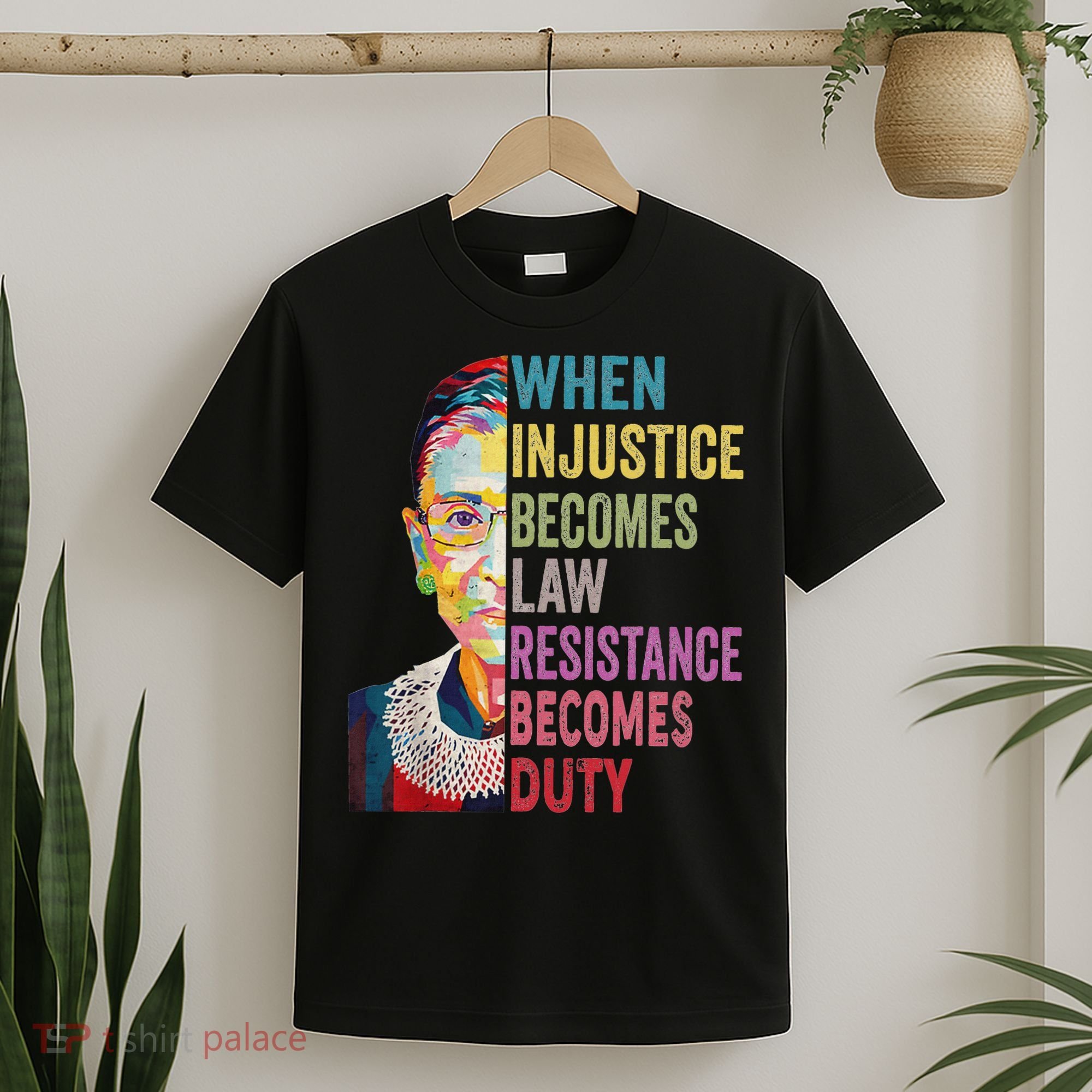 When Injustice Becomes Law Resistance Becomes Duty Women T-Shirt