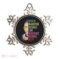 When Injustice Becomes Law Resistance Becomes Duty Women Ornament thumb 0