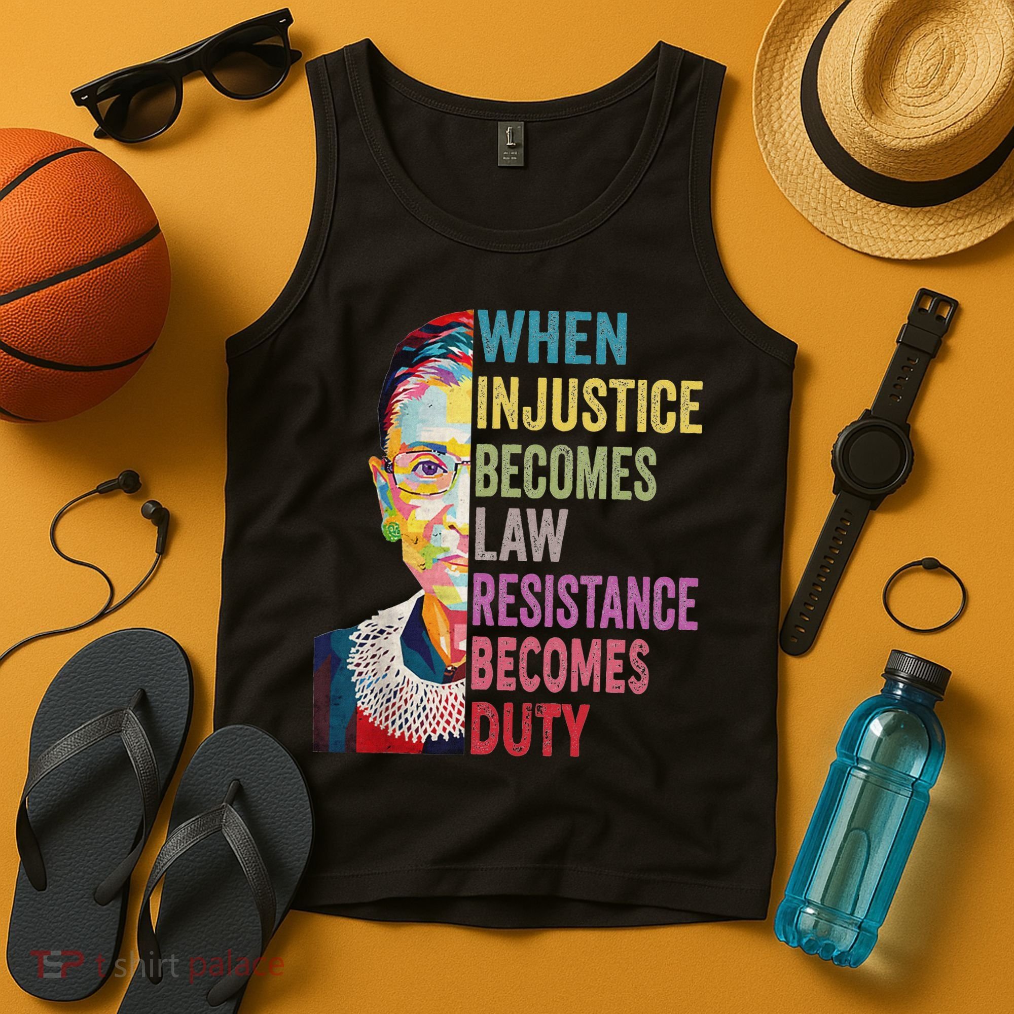 When Injustice Becomes Law Resistance Becomes Duty Women Tank Top