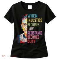 When Injustice Becomes Law Resistance Becomes Duty Women Women's T-Shirt thumb 0