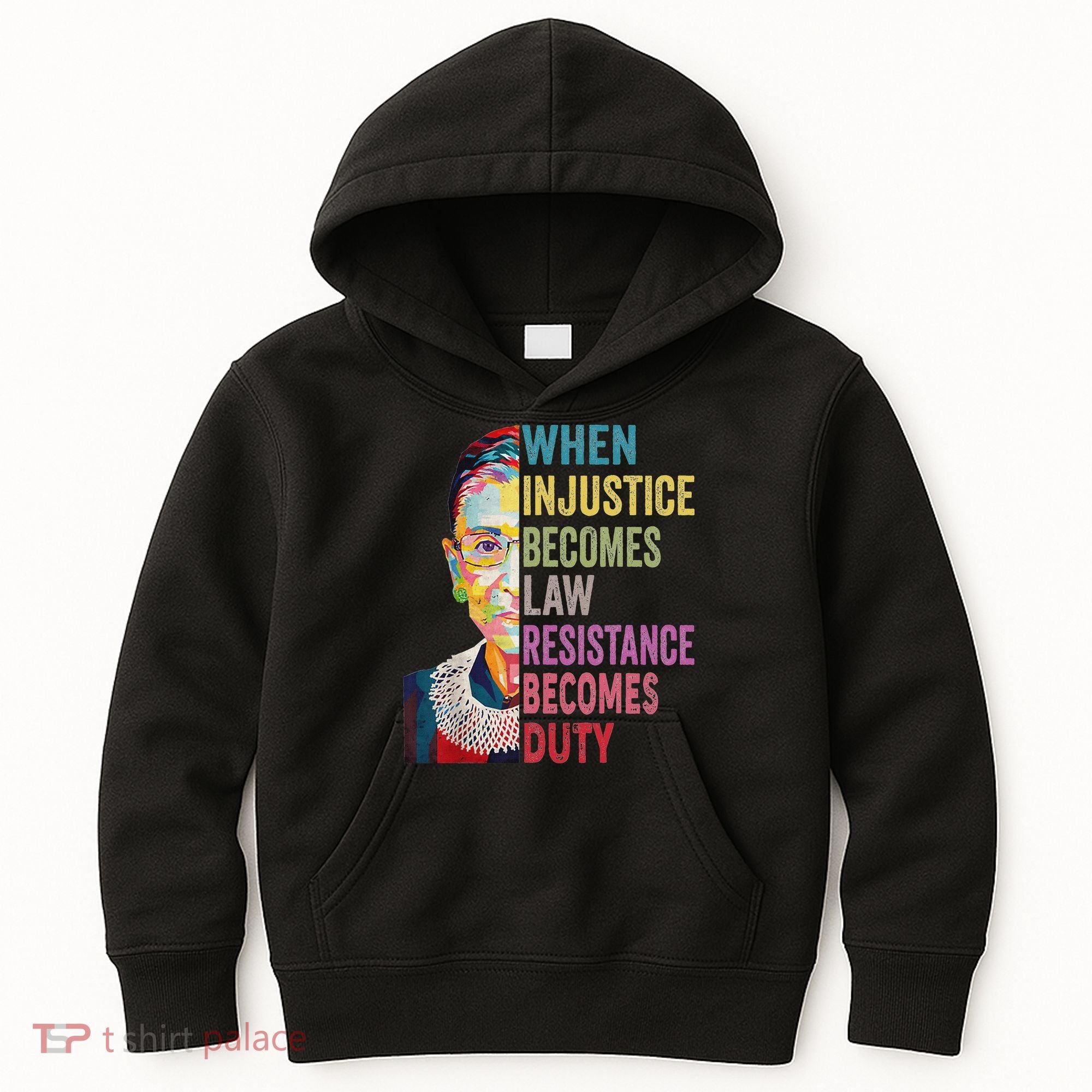 When Injustice Becomes Law Resistance Becomes Duty Women Kids Hoodie