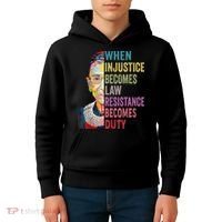 When Injustice Becomes Law Resistance Becomes Duty Women Kids Hoodie thumb 4