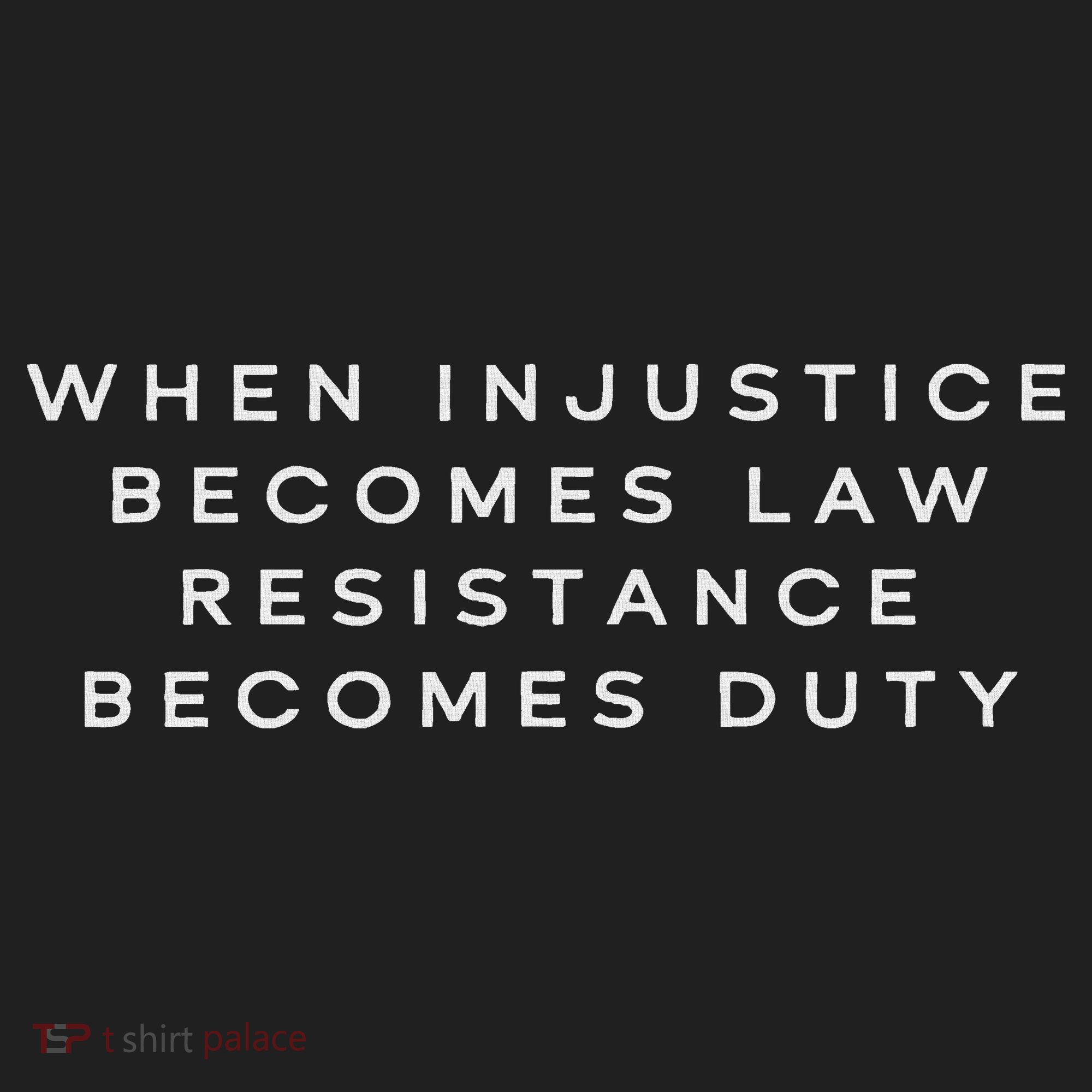 When Injustice Becomes Law Resistance Becomes Duty Beanie