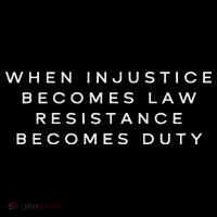 When Injustice Becomes Law Resistance Becomes Duty Women's Hoodie thumb 2