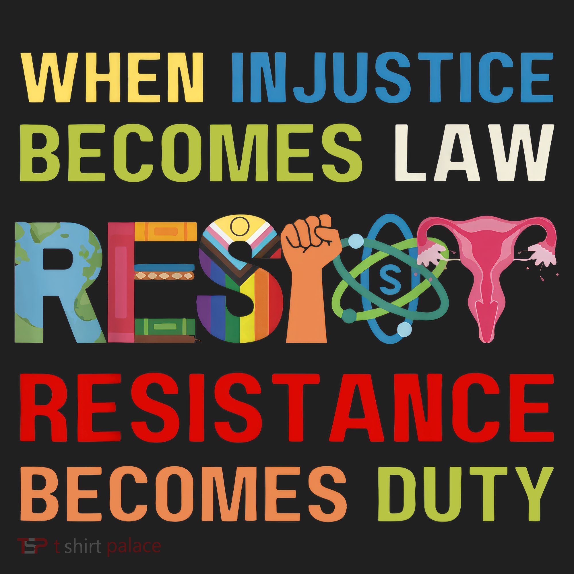 When Injustice Becomes Law Resistance Becomes Duty RBG Quote Beanie
