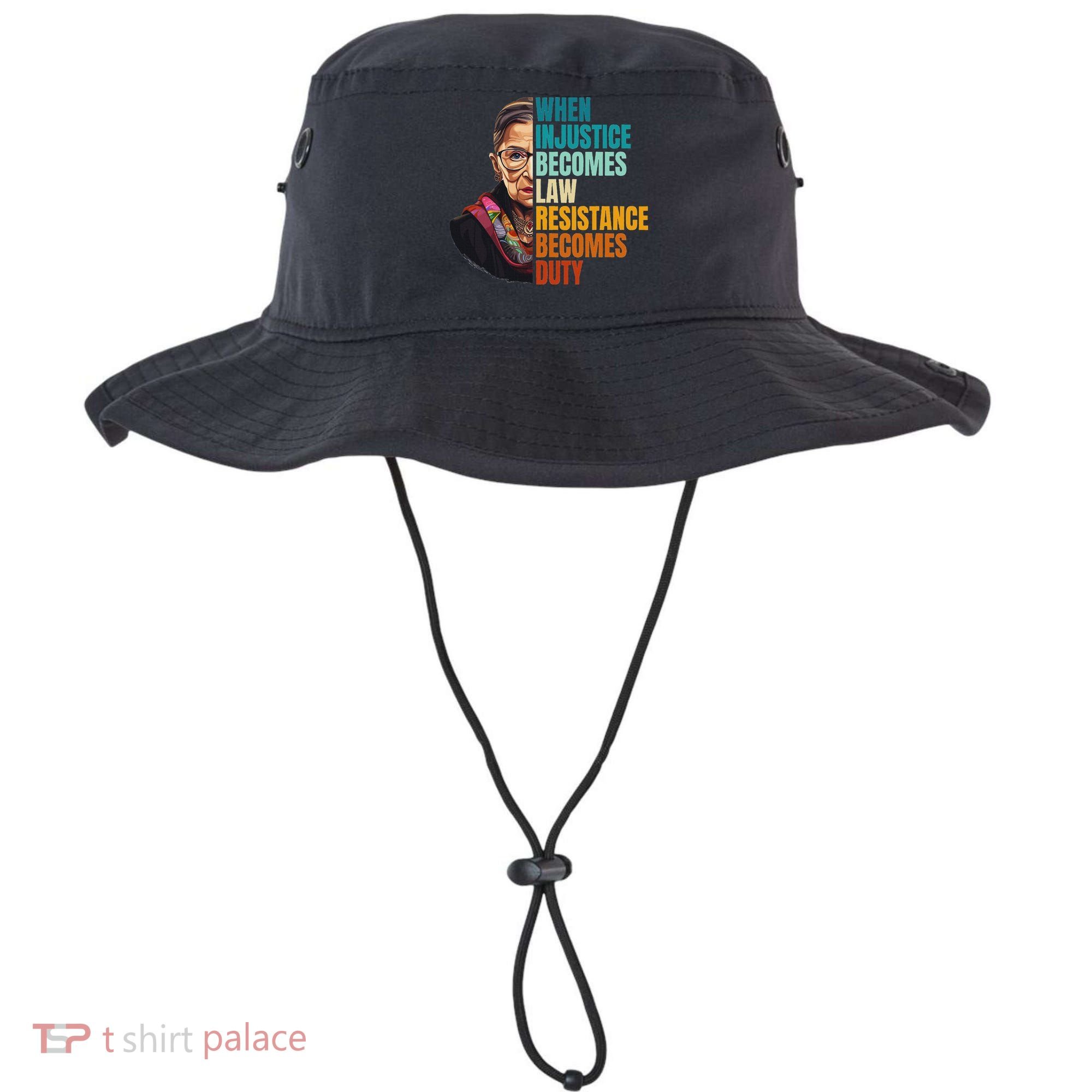 When Injustice Becomes Law Resistance Becomes Duty Rbg Bucket Hat
