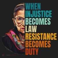 When Injustice Becomes Law Resistance Becomes Duty Rbg Beanie thumb 2