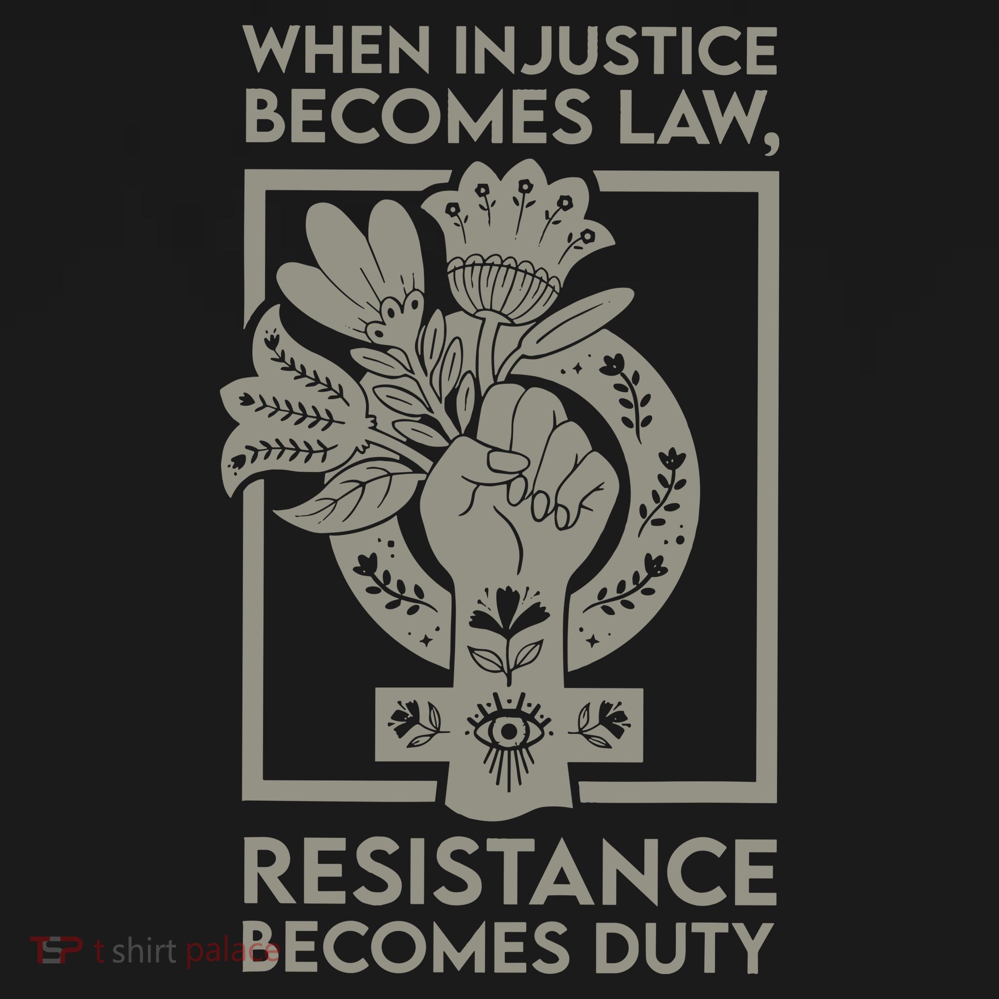 When Injustice Becomes Law Resistance Becomes Duty Women's Tank Top