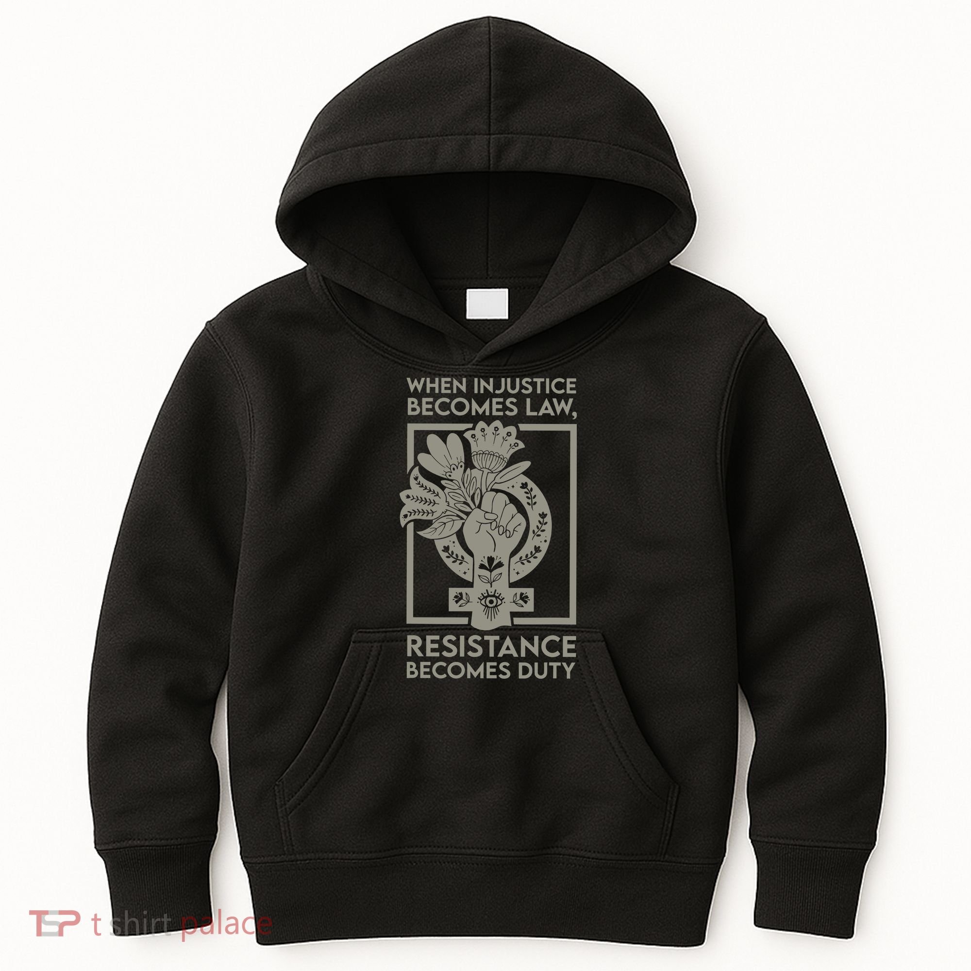 When Injustice Becomes Law Resistance Becomes Duty Kids Hoodie